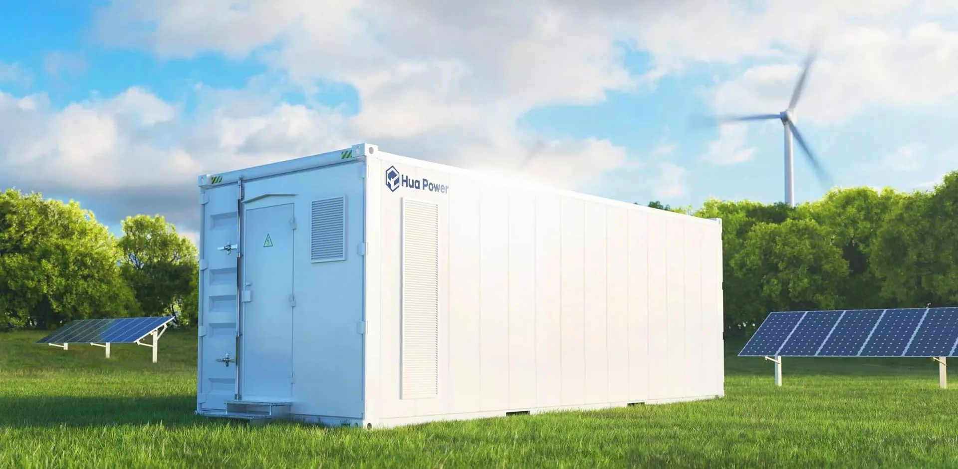 Commercial and industrial energy storage installation